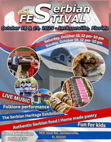 Supporting Our Community: Rudez Law Proudly Sponsors the 2025 Serbian Festival in Jacksonville